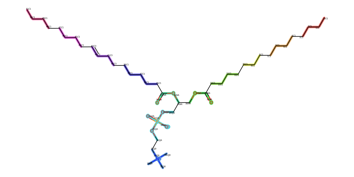 POPC CG Mapping predicted by DSGPM-TP model